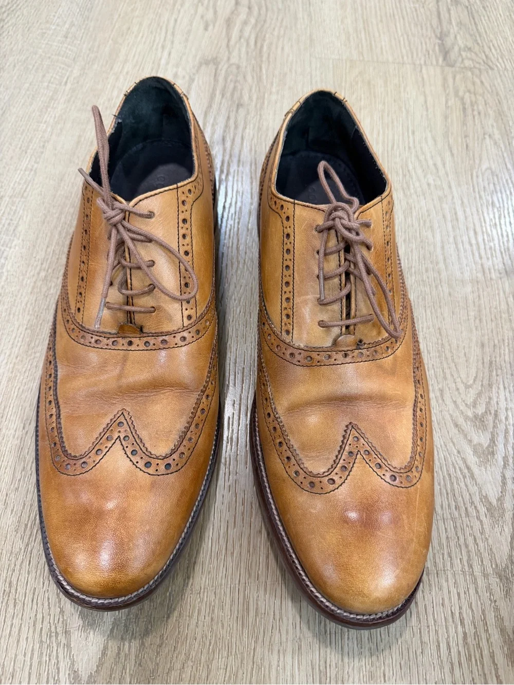 Cole Haan wingtip oxfords Wingtip Brogue Dress Shoes 11.5